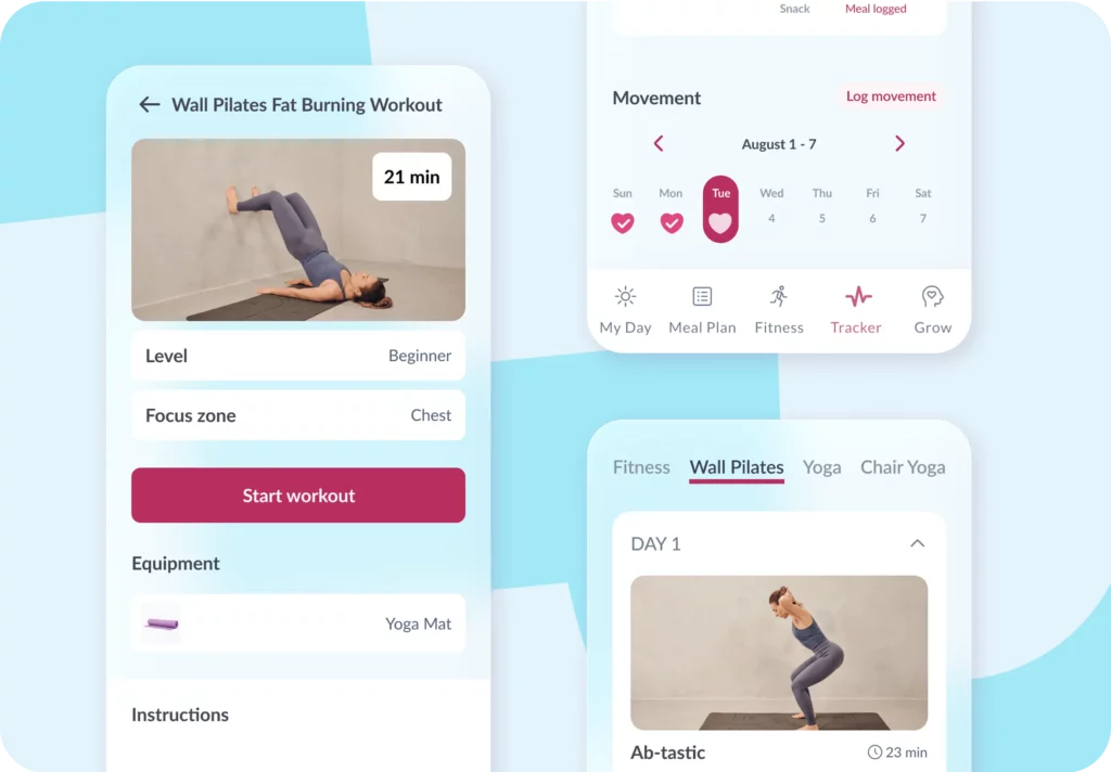 Reverse Health Programm für Frauen ab 40 in der App