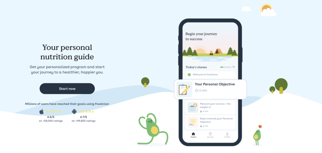 Foodvisor Website
