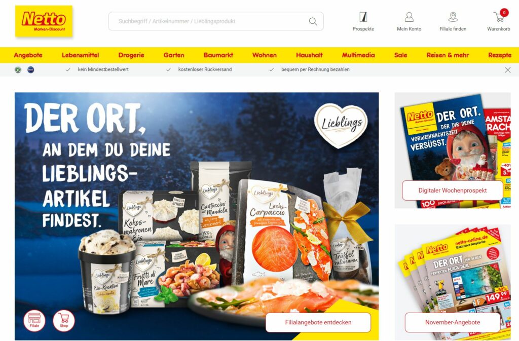 netto webseite