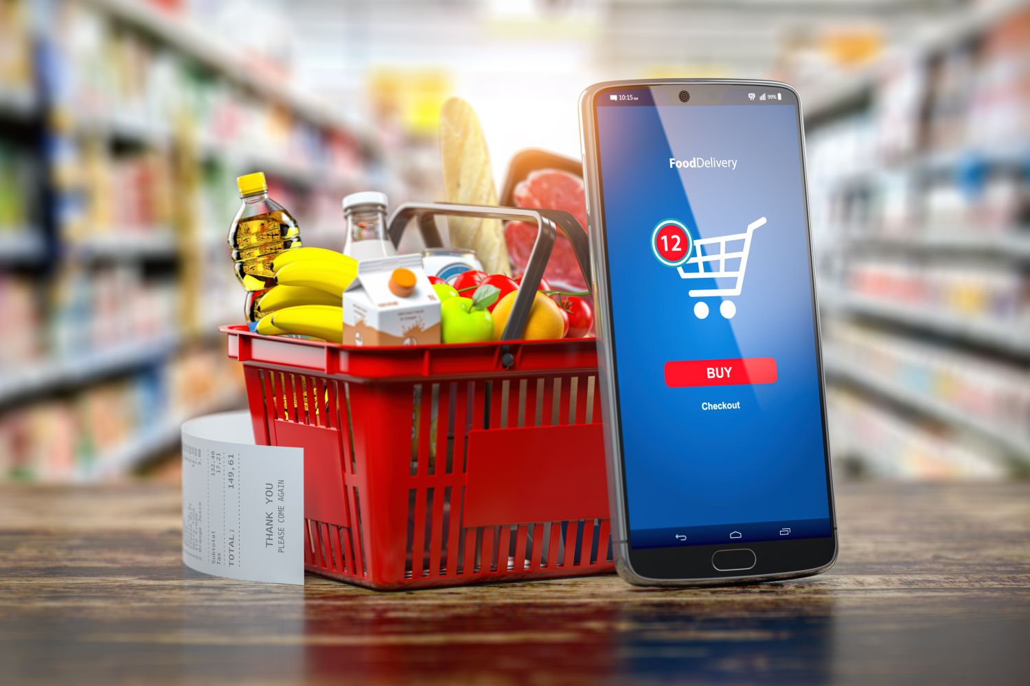 E-Food Studie: Einkauf vom Sofa erledigen im Trend
