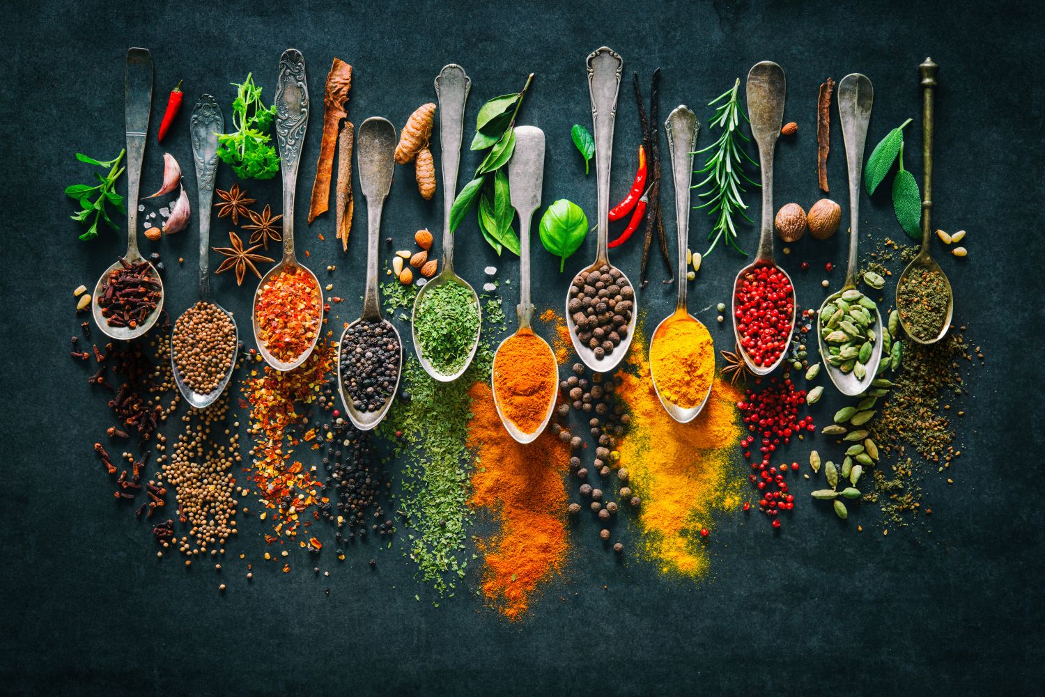 Just Spices: Vielseitig kochen mit natürlichen Gewürzmischungen