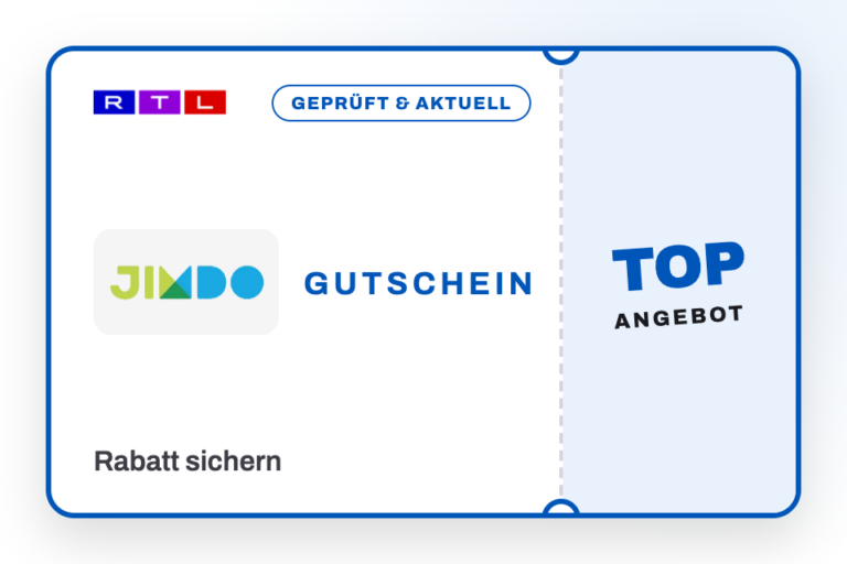 Gutschein Jimdo