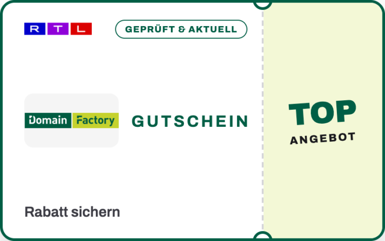 Gutschein DomainFactory